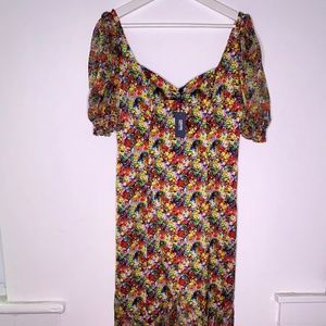 Marchesa Notte Sweetheart Neckline Hi-lo Dress